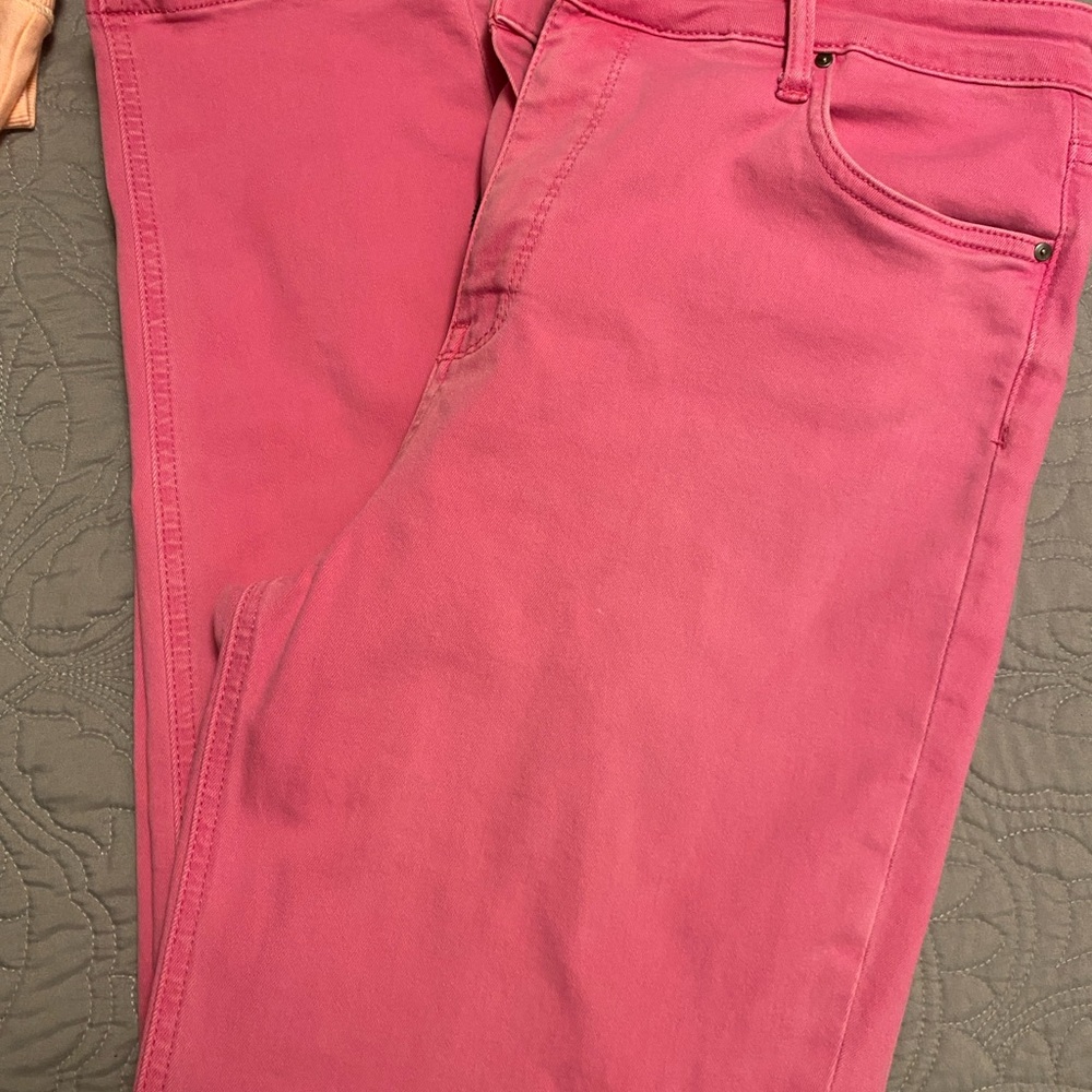 Kut from the Kloth Pink Skinny Jeans